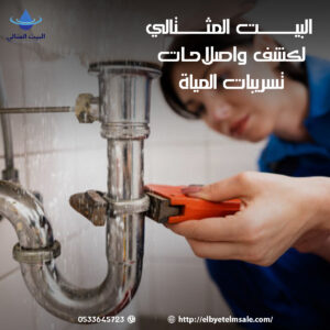 عمال شركة كشف تسربات